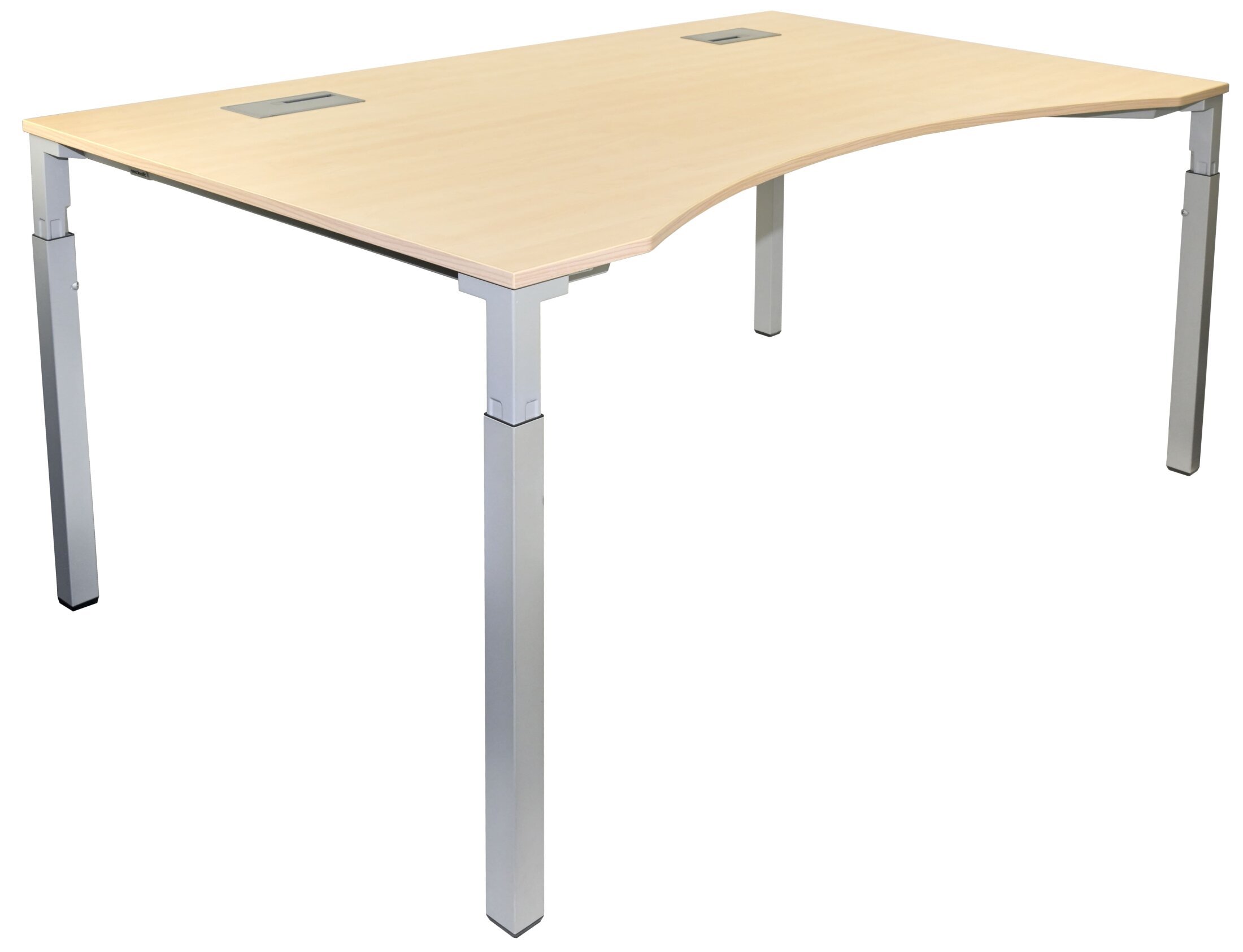 Gebrauchter Schreibtisch STEELCASE Modell KALIDRO Halbcockpit B180 T1 ...