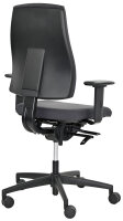 Gebrauchter Bürodrehstuhl INTERSTUHL Modell GOAL 152G Grau, Schwarze Fuß-Kreuz, Mittel Rückenlehne. Bis 130kg!