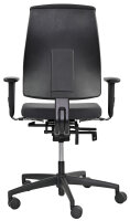 Gebrauchter Bürodrehstuhl INTERSTUHL Modell GOAL 152G Grau, Schwarze Fuß-Kreuz, Mittel Rückenlehne. Bis 130kg!