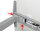 Neuer Steh- /Sitz Tisch PAUL WORKER Elektrisch Höhenverstellbar B160 T80cm Dekorplatte Ahorn, Weißes Gestell (RE-Rechtecksäulen)