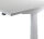 Neuer Steh- /Sitz Tisch PAUL WORKER Elektrisch Höhenverstellbar B160 T80cm Dekorplatte Weiss, Weisses Gestell (RE-Rechtecksäulen)