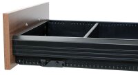 Gebrauchter Standcontainer ASSMANN Modell PONTIS T80cm, 4 Schübe (1HE+2x3HE+1Hängeregister), Metall-Griffe, komplett NUSS