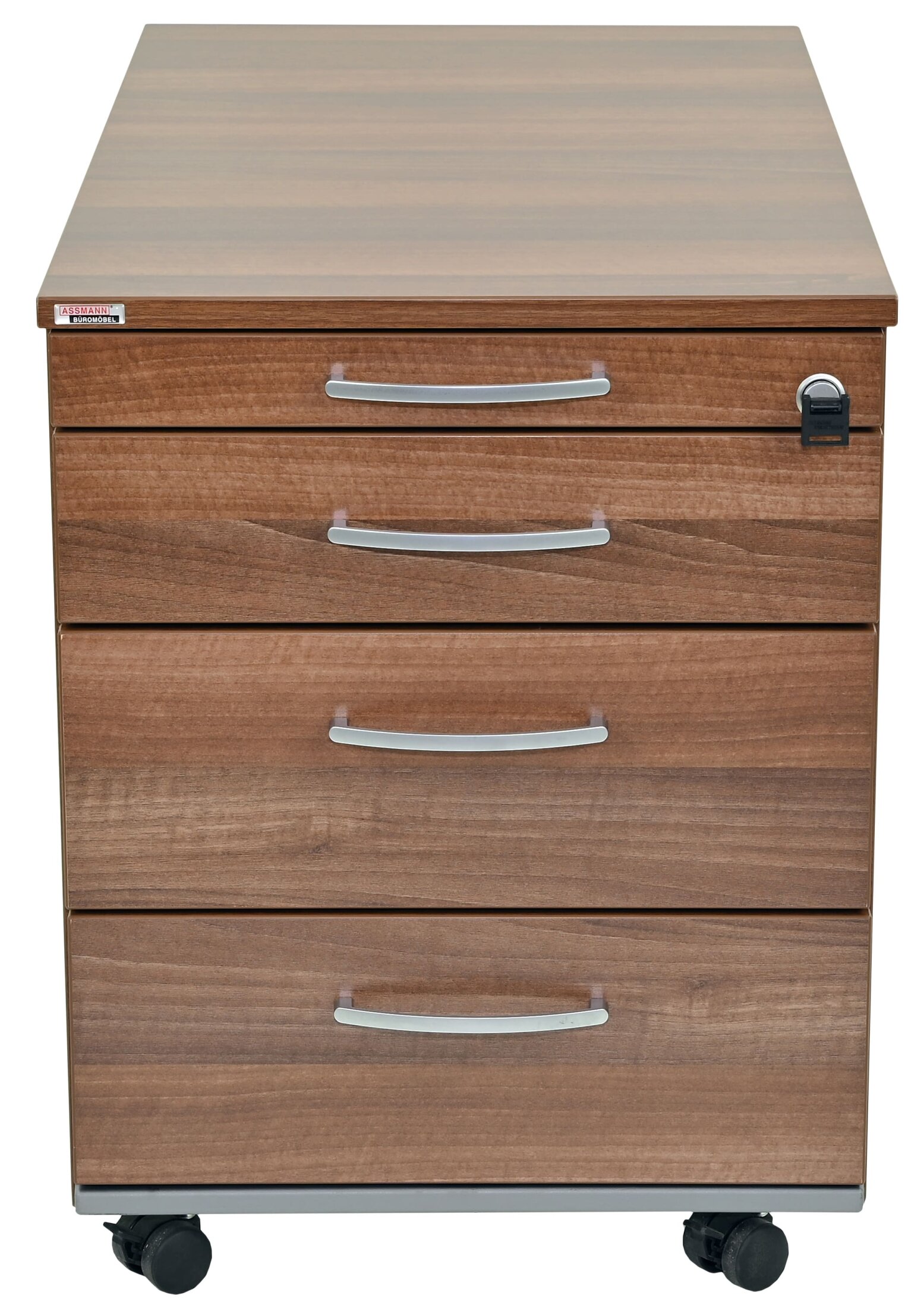 Gebrauchter Rollcontainer ASSMANN Modell PONTIS T80cm, 4 Schübe 1HE+2 ...