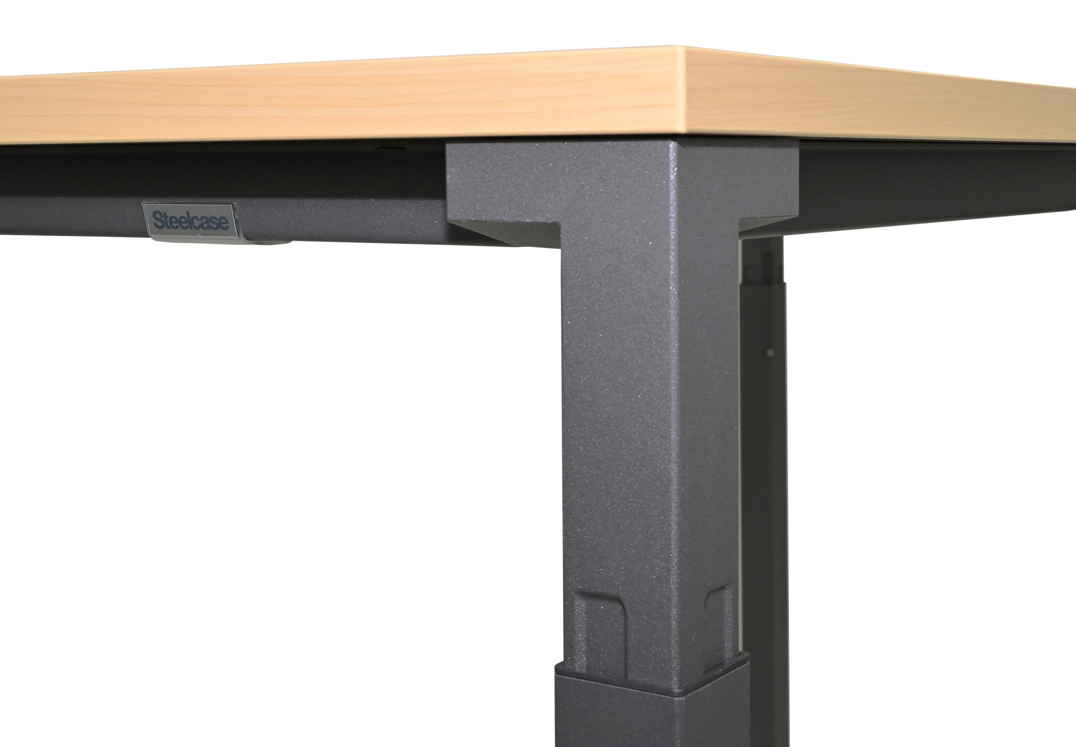 Gebrauchter Schreibtisch STEELCASE Modell KALIDRO B180 T80cm Ahorn 4 ...
